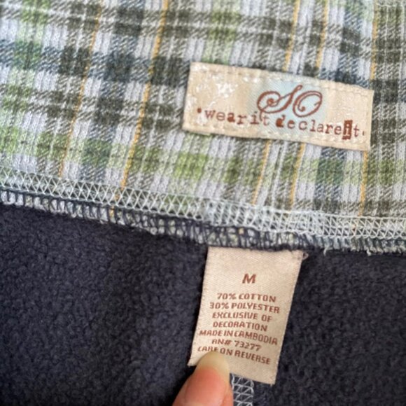 navy blue low rise pants - Picture 4 of 11